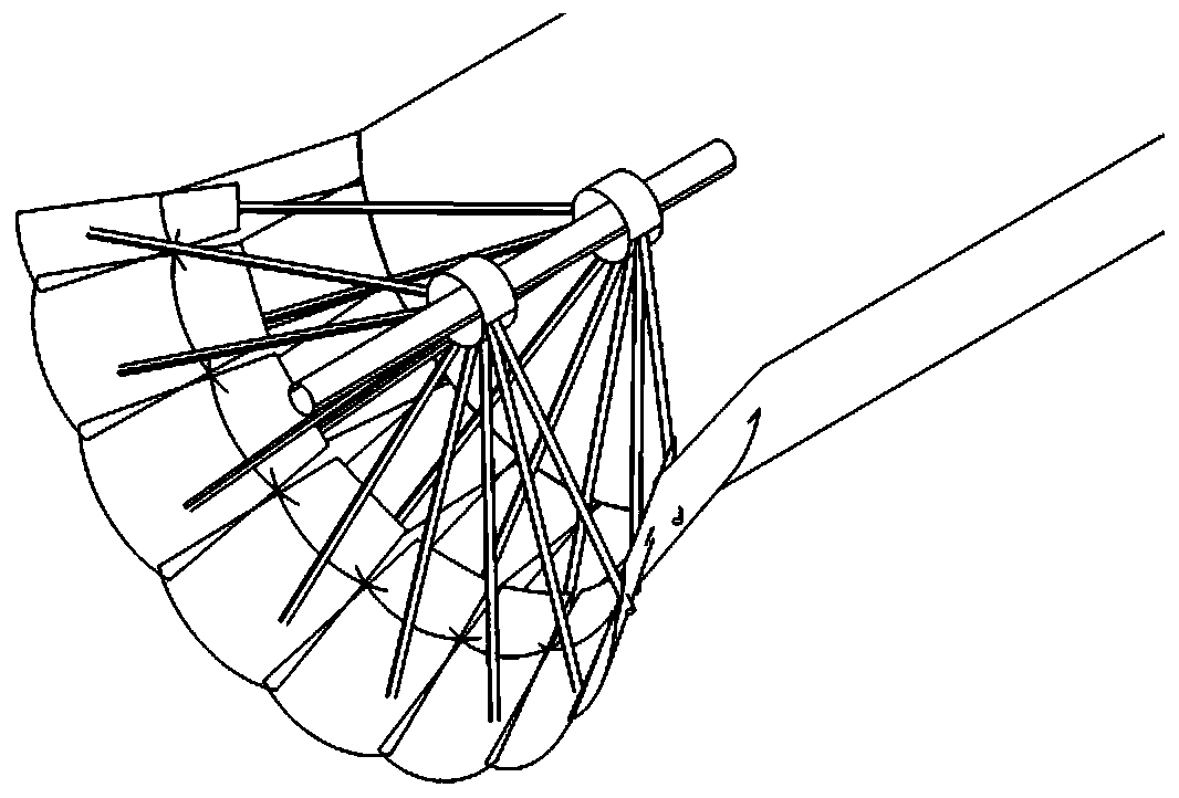 An adjustable stabilization device for a hypersonic vehicle