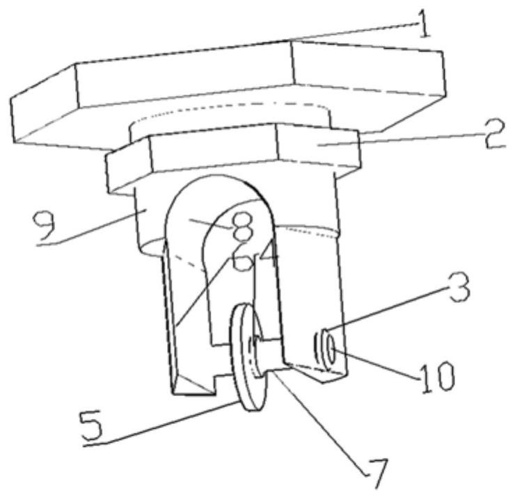 A sample loading device for pipeline erosion corrosion test