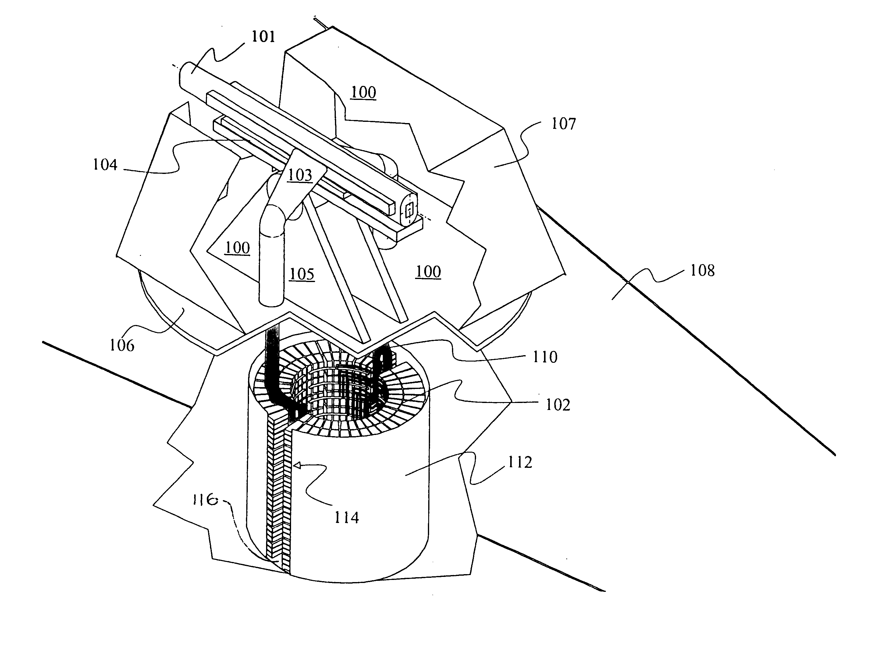 Method for shipboard operation of electromagnetic gun and rotating pulse forming network