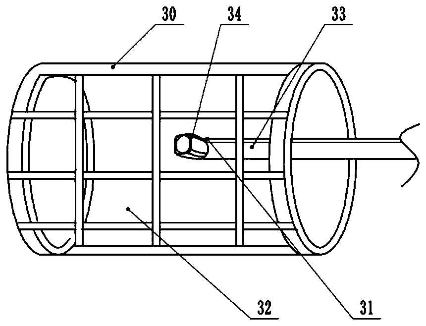 Visual pelvic floor puncture device and auxiliary equipment thereof