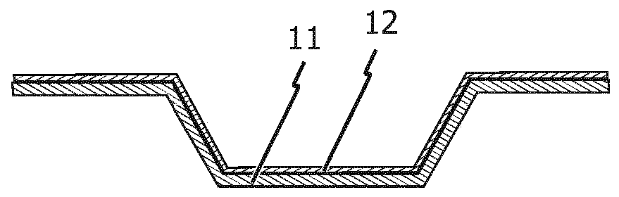 Multilayer molded body for automotive interior parts and method for producing such molded body