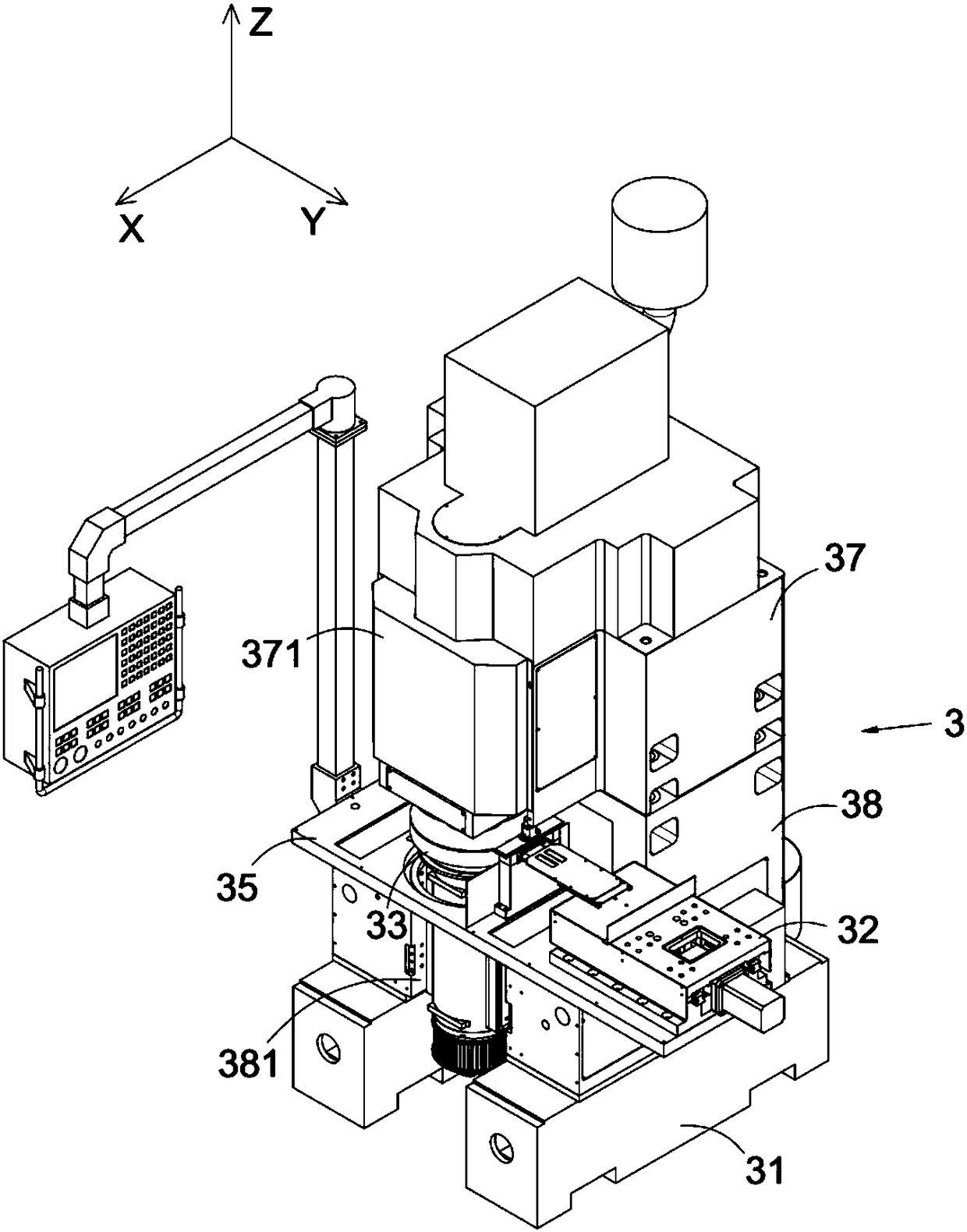 Full-automatic up-down polisher