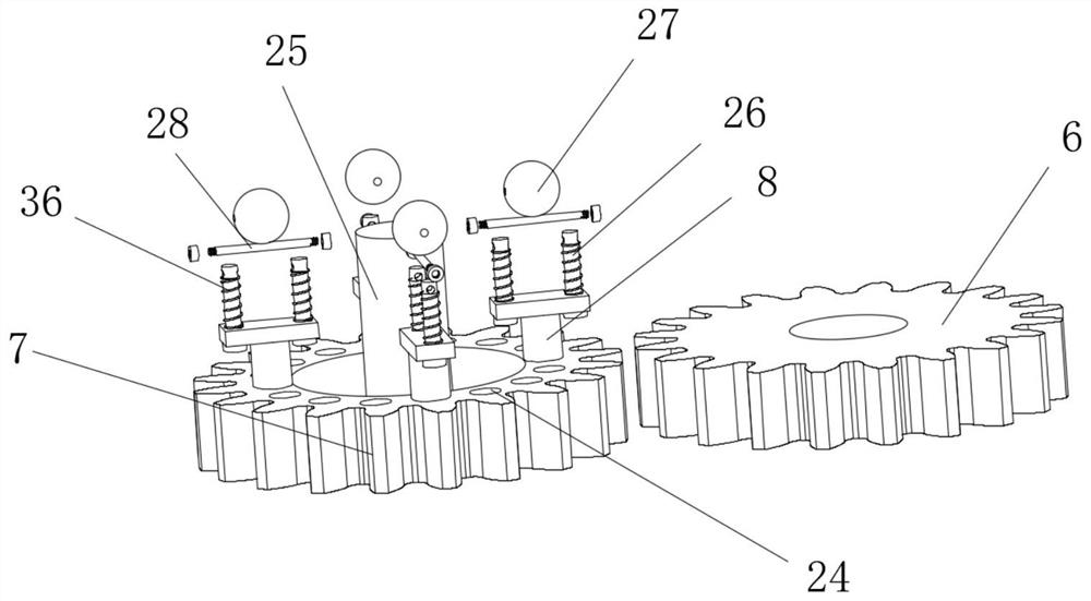 Clamping hydraulic device for transportation pipeline