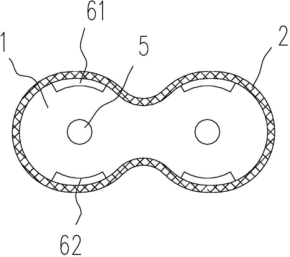 Capacitor insulating cover made of waste electrotechnical polypropylene film