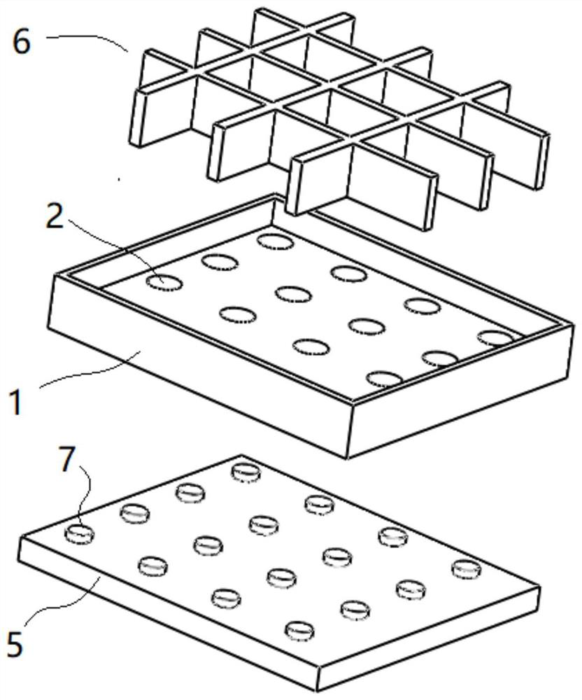 A kind of Procambarus clarkii implantation device and hatching method thereof