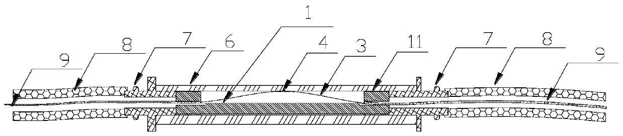 Preparation method and product of a calibration-free serial fiber grating temperature sensor