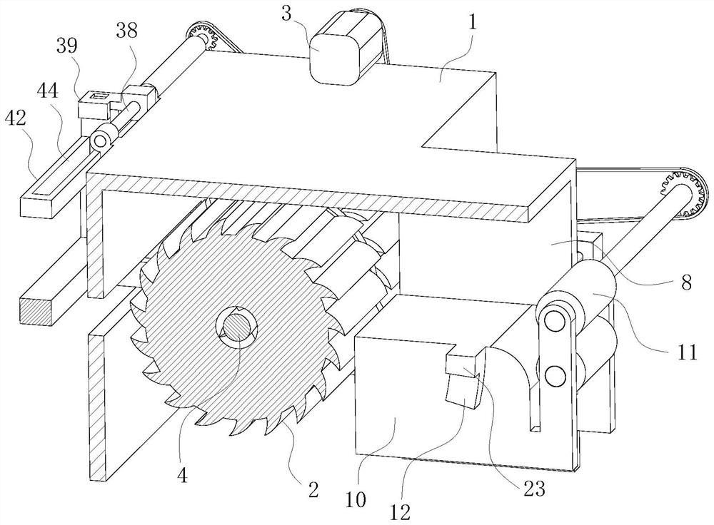 Pelletizing cutter set device for twin-screw extruder