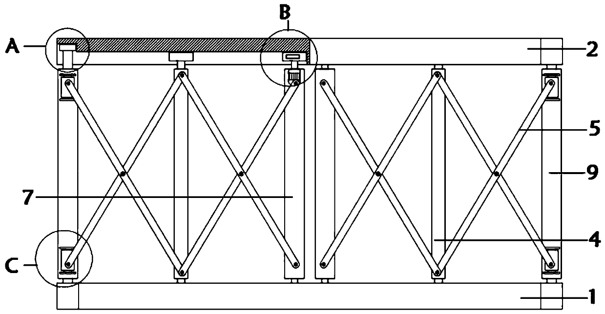 Intelligent safety fence for stereoscopic warehouse