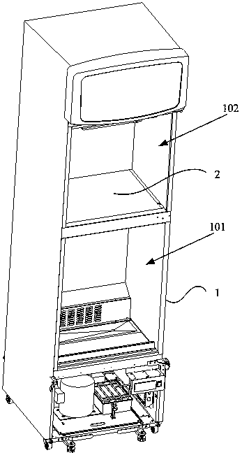 Control method of hot and cold lockers