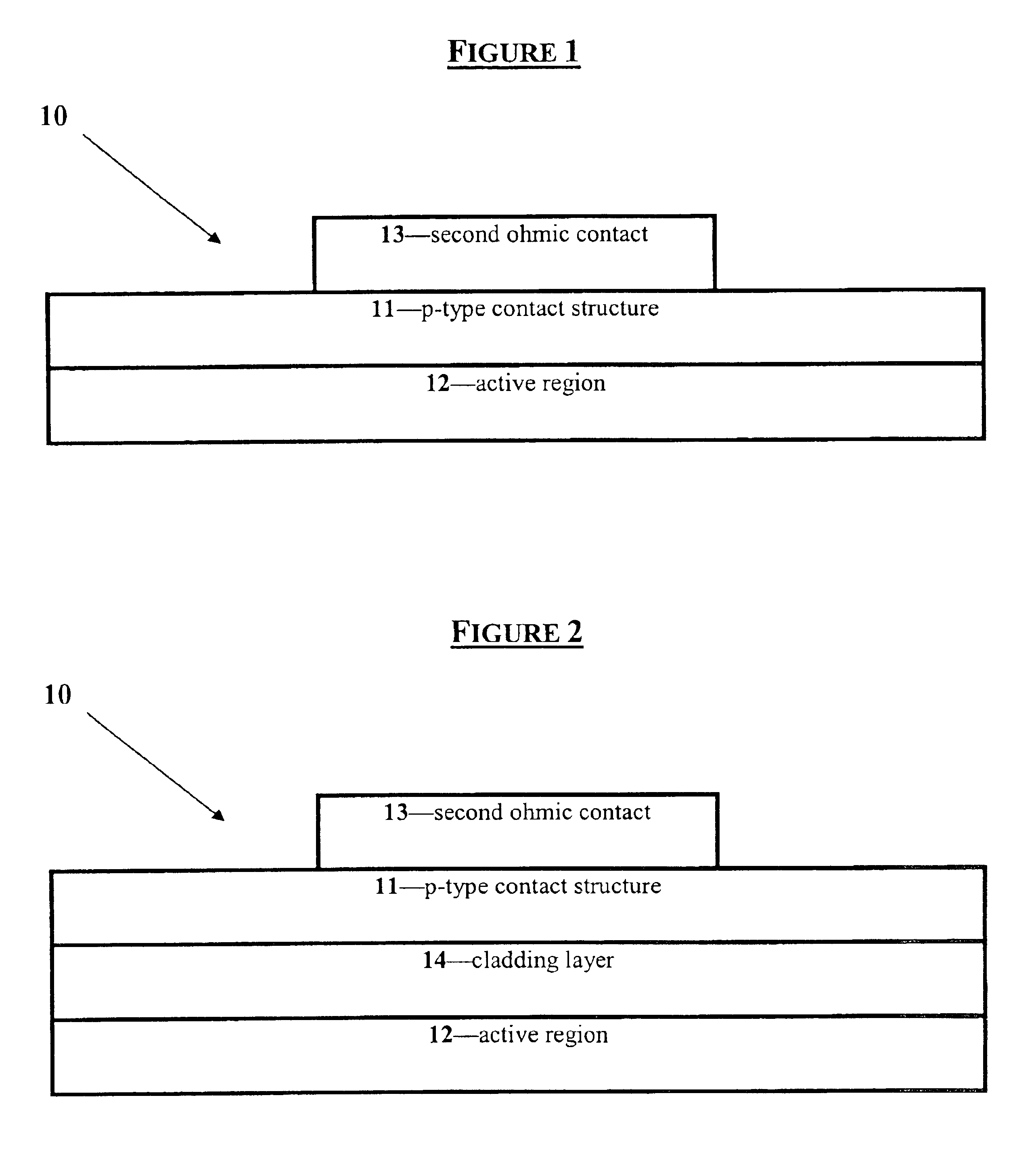 Group III nitride contact structures for light emitting devices