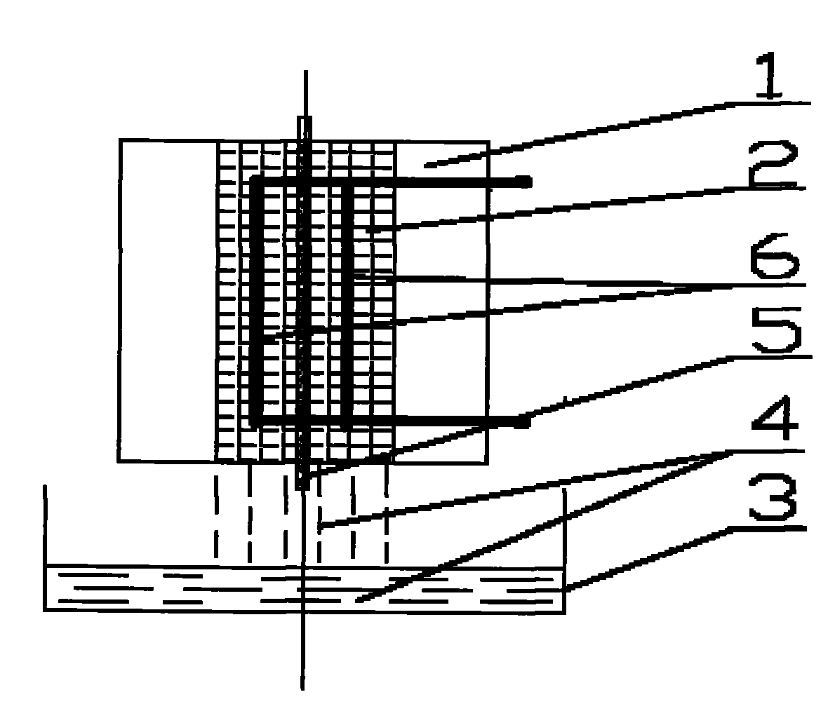 Pickling method of stainless steel covered by acid-proof cloth