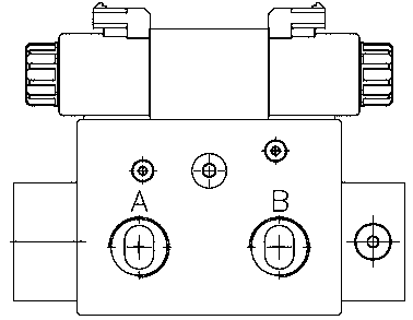Two-way cartridge type vibration control valve
