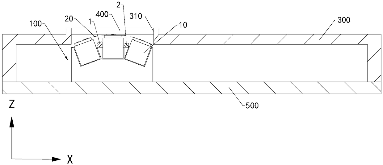 Camera component and electronic device