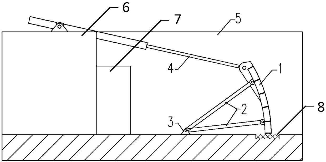 Integrated upward-spiral steel dam