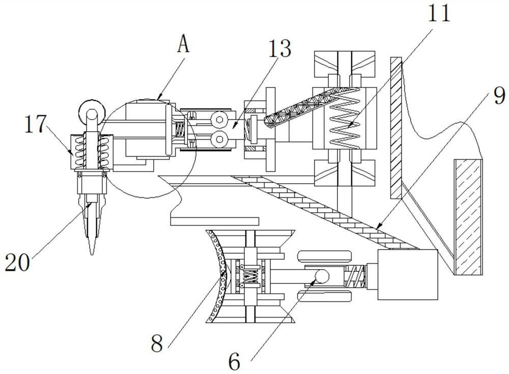 Biological colony culture device capable of automatically performing scratching operation