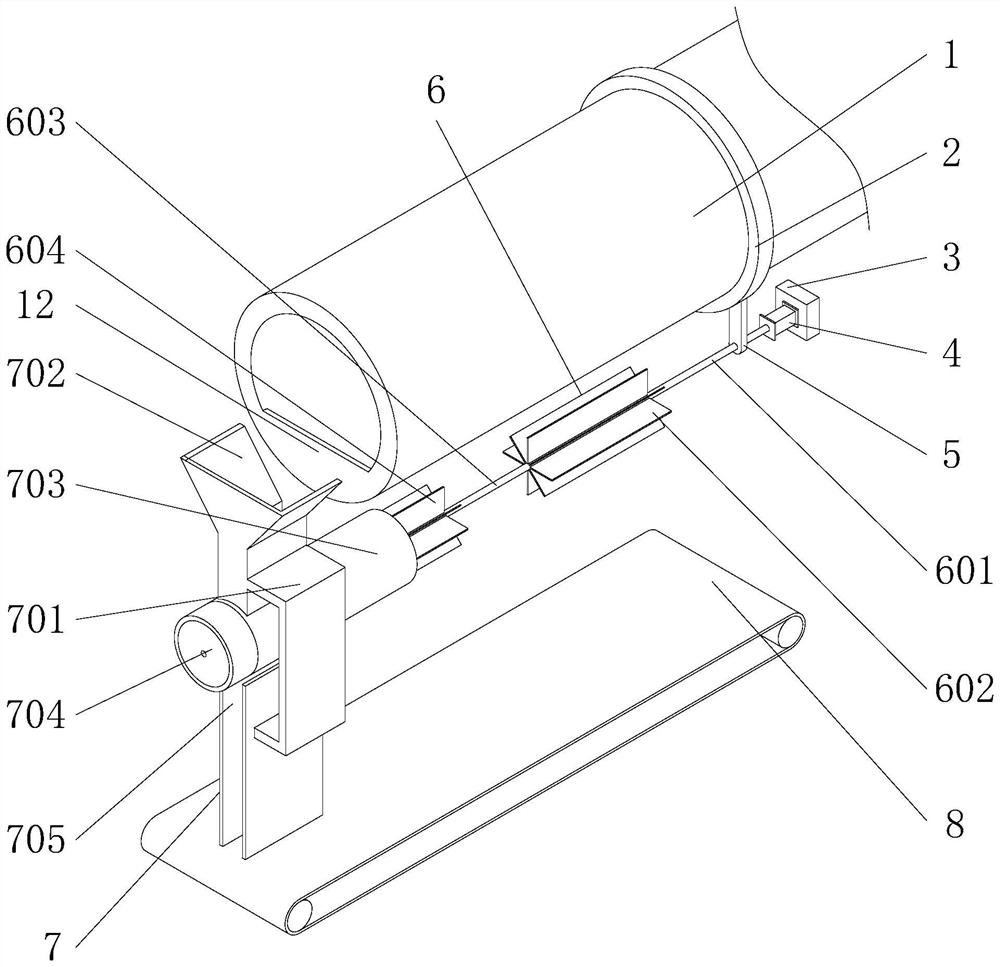 Spraying box for polyolefin small-caliber pipe production line