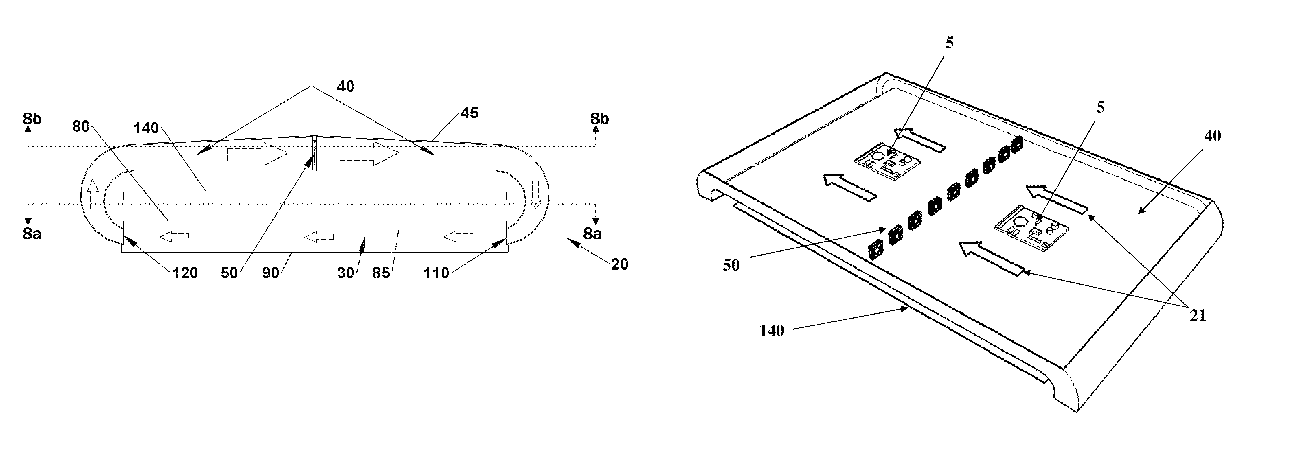 System for cooling an electronic display