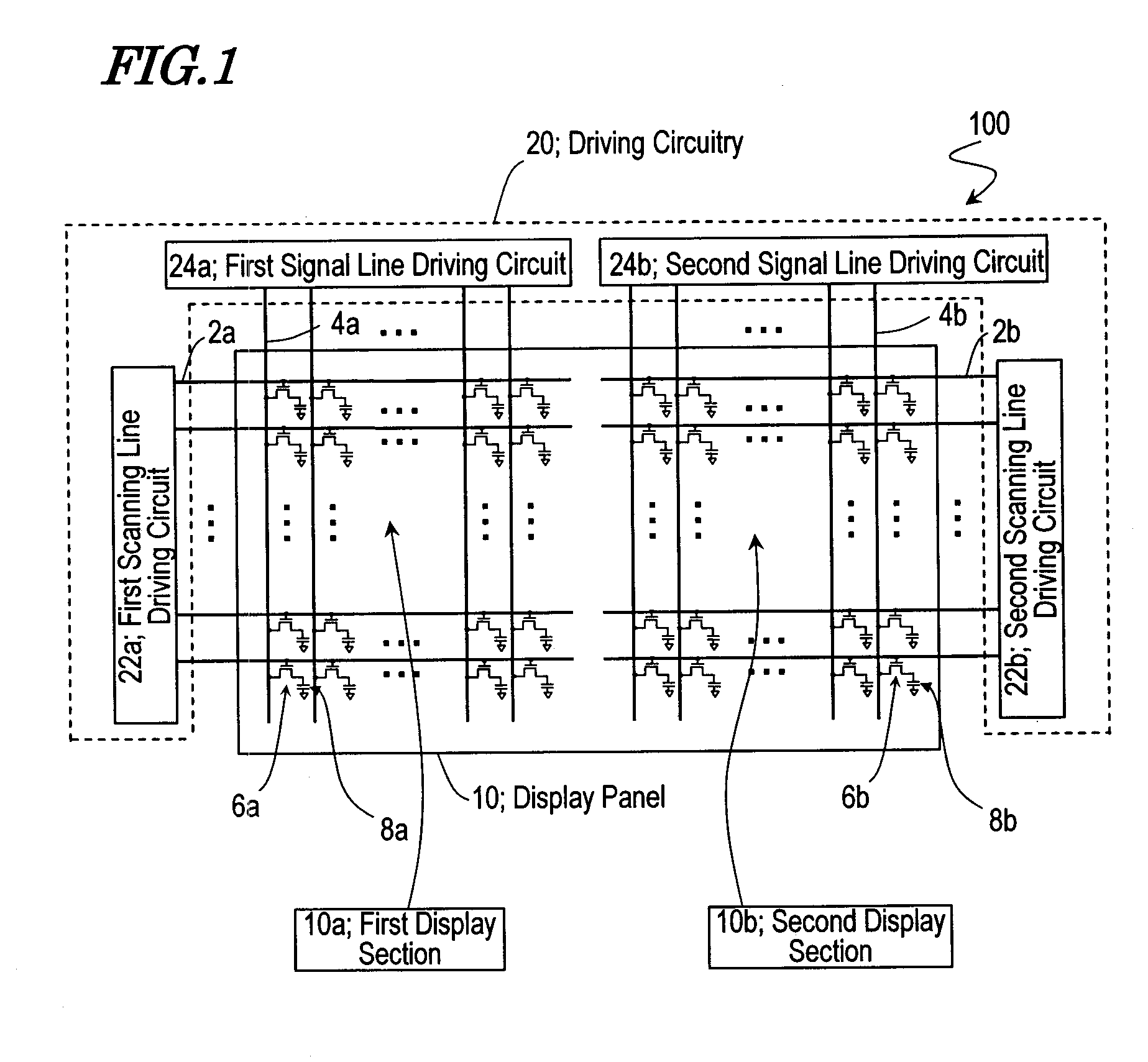 Display device and automobile having the same