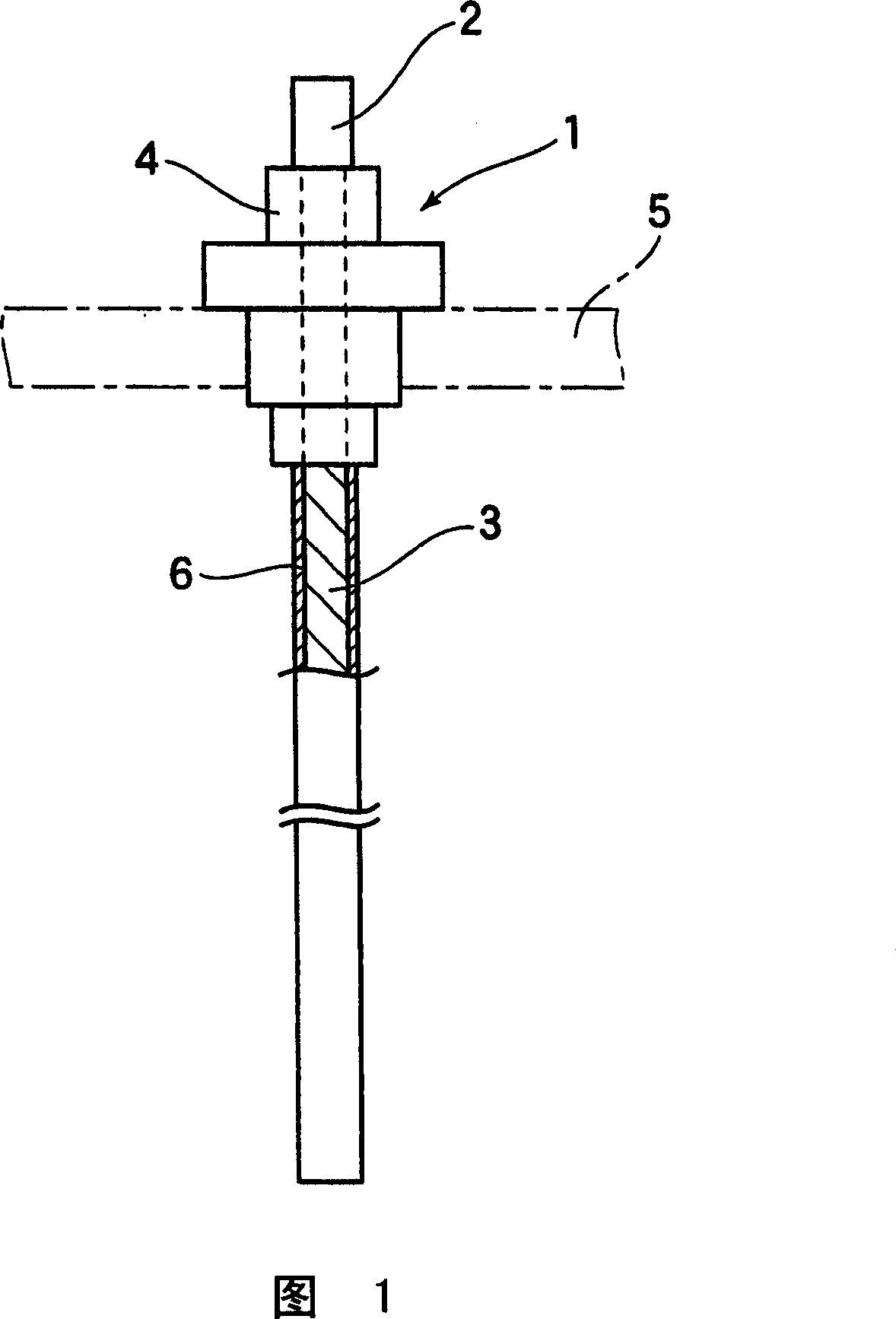 Electrode rod for detecting water-level, method of detecting water-level, and method of controlling water-level