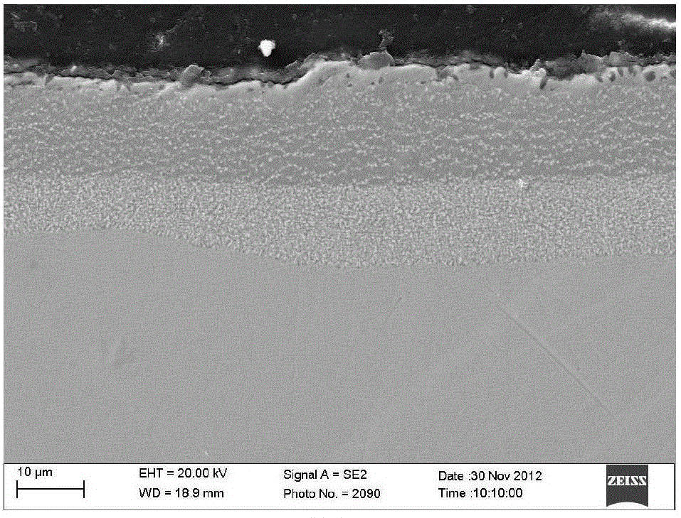 A slurry-type aluminized-silicon protection method for dd6 single crystal superalloy blades