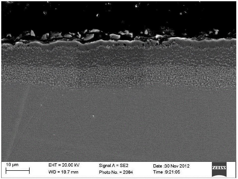 A slurry-type aluminized-silicon protection method for dd6 single crystal superalloy blades