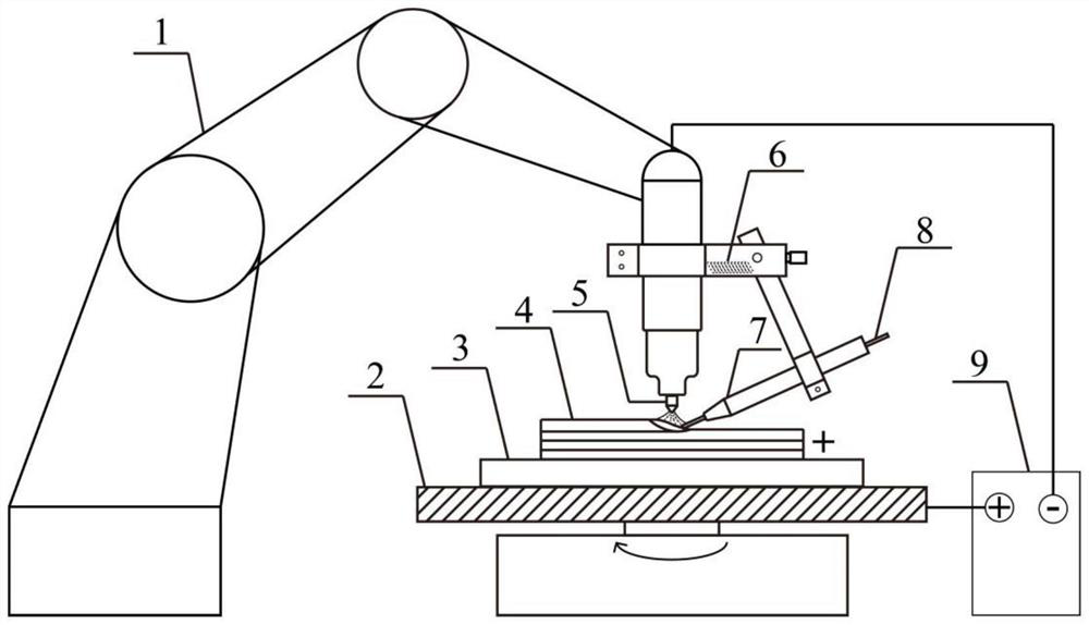 Manufacturing method of large-caliber thin-wall seamless titanium alloy cylinder