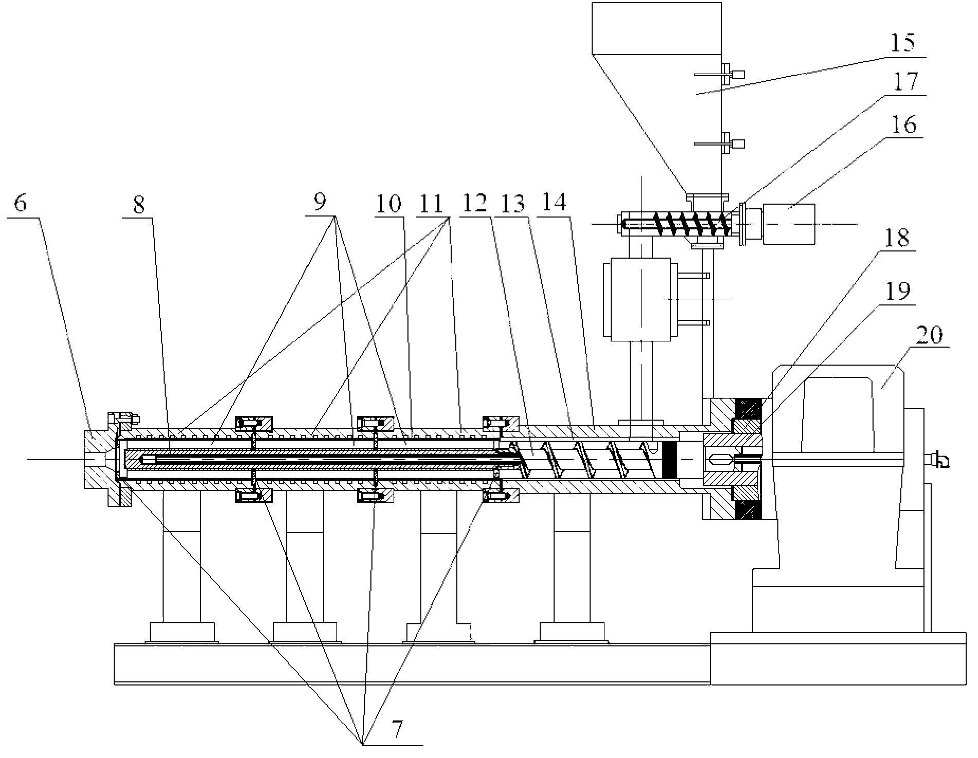 Device and method for preparation of ultra-high molecular-weight polyethylene sheet