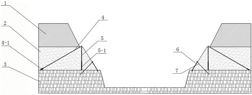 Comprehensive foundation pit support construction method for sandstone combined soil layer