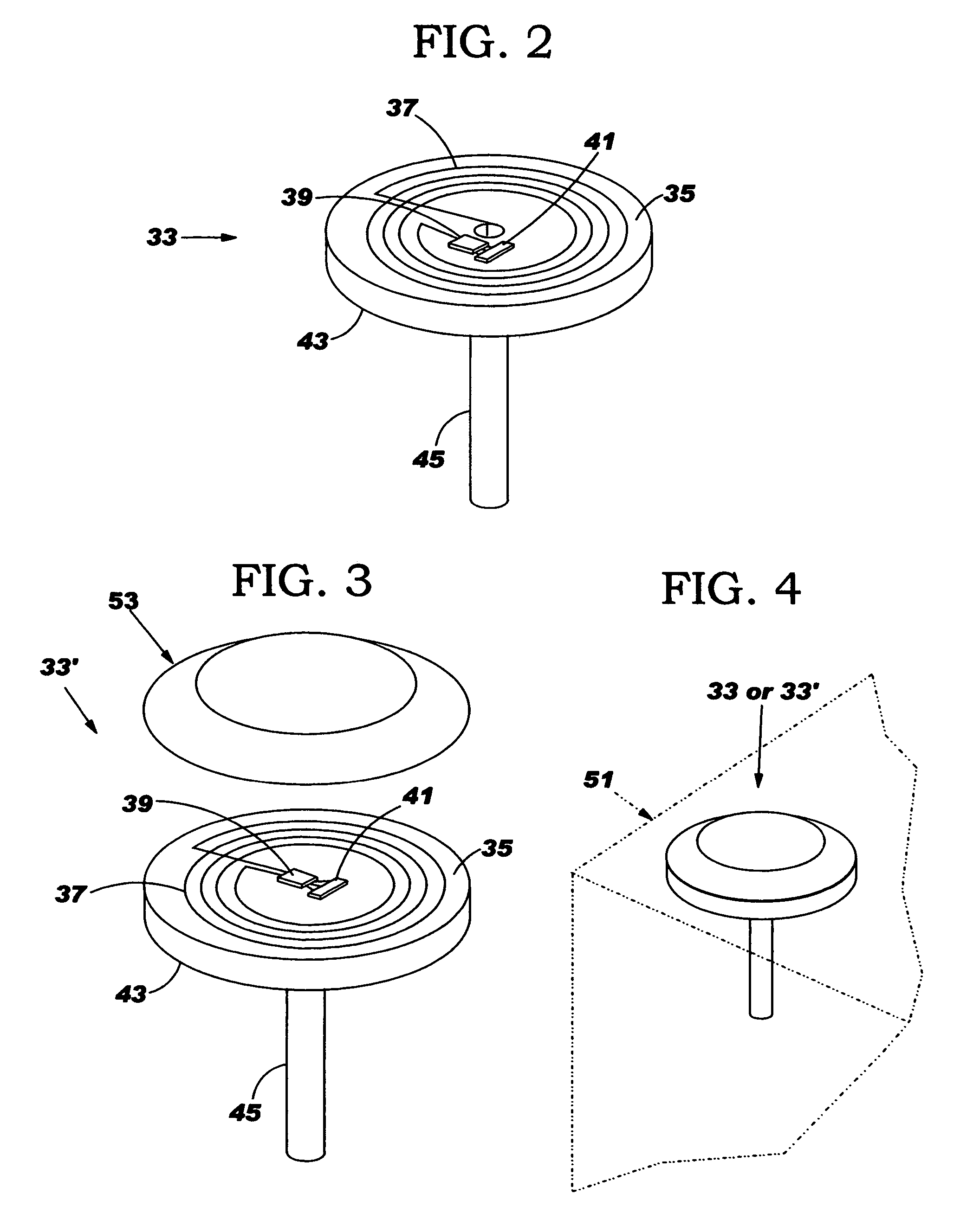 Radio frequency device for tracking goods
