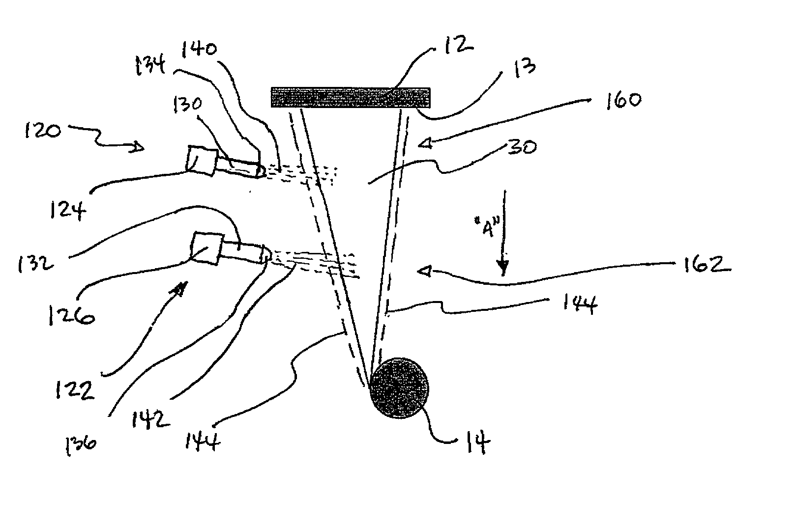 Methods and apparatus for the cooling of filaments in a filament forming process