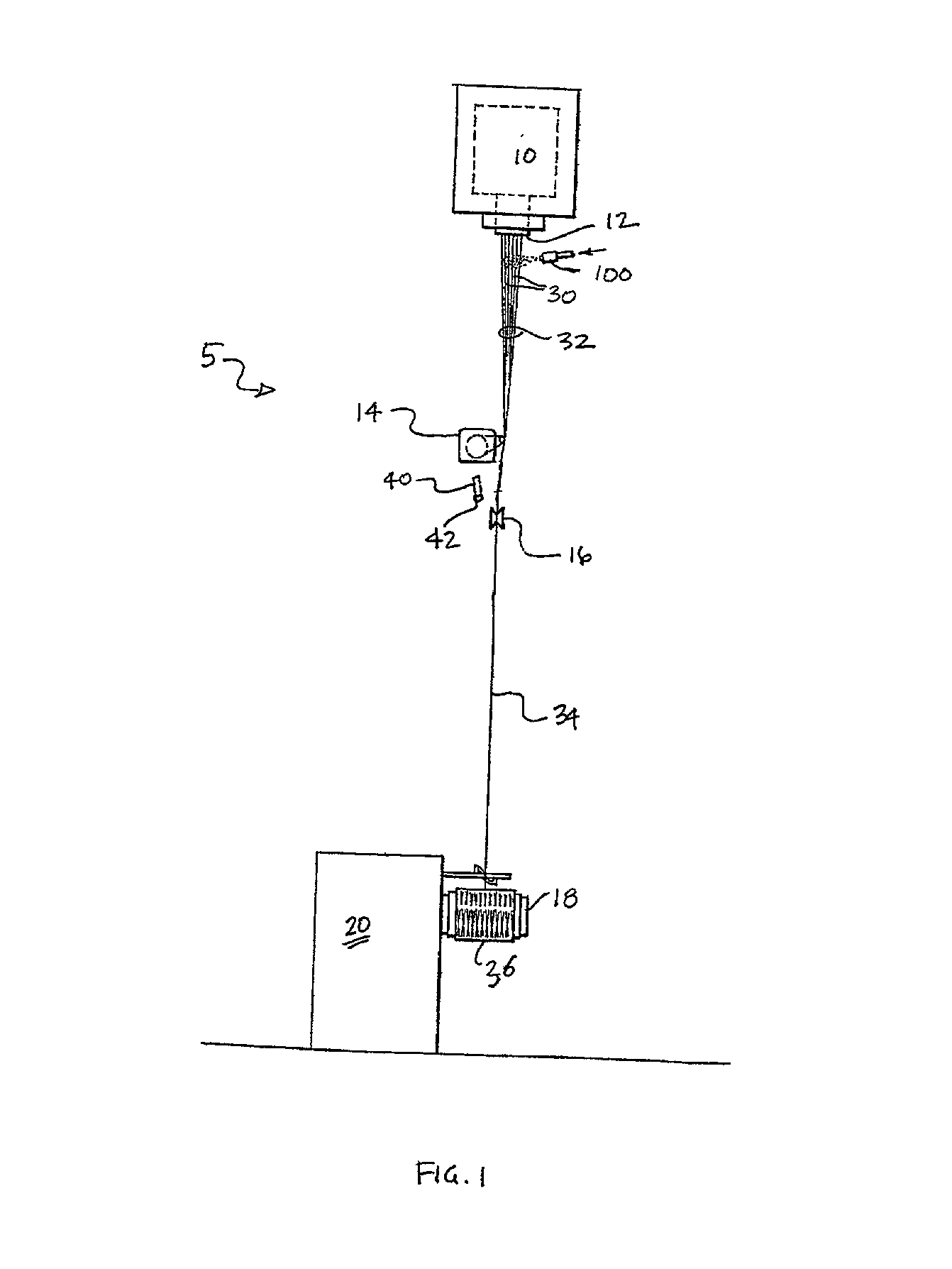 Methods and apparatus for the cooling of filaments in a filament forming process