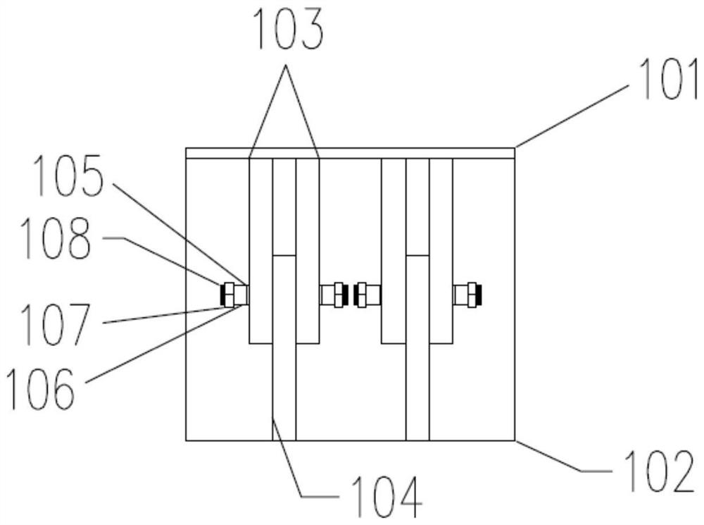 An intelligent shock absorbing structure for prefabricated frame shear wall