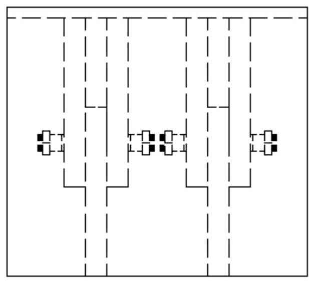 An intelligent shock absorbing structure for prefabricated frame shear wall