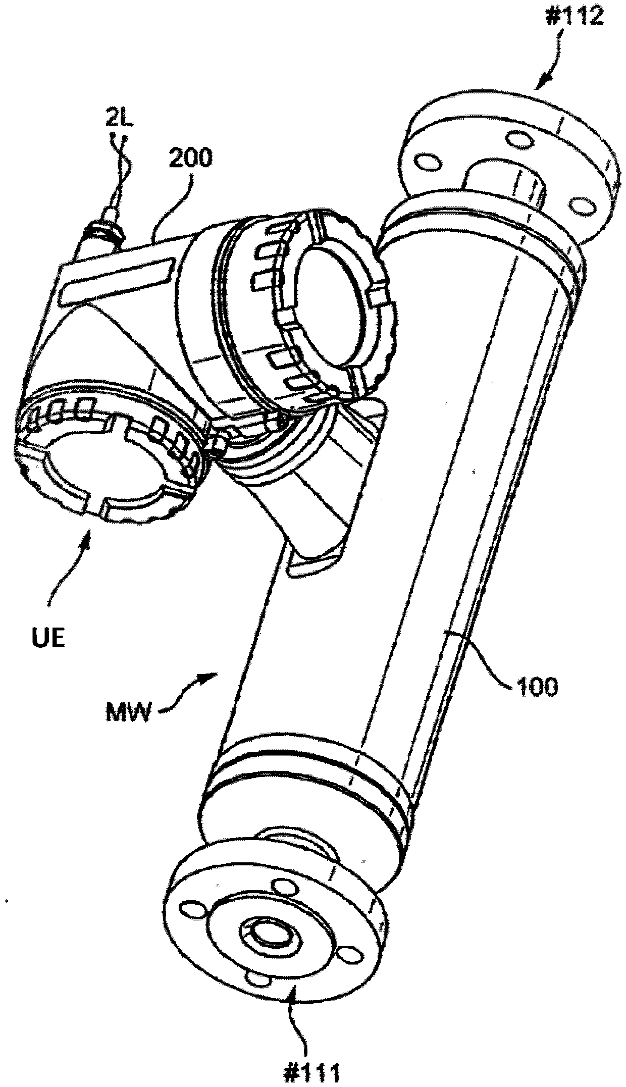 Driver circuit, converter electronics formed therewith and measuring system formed therewith