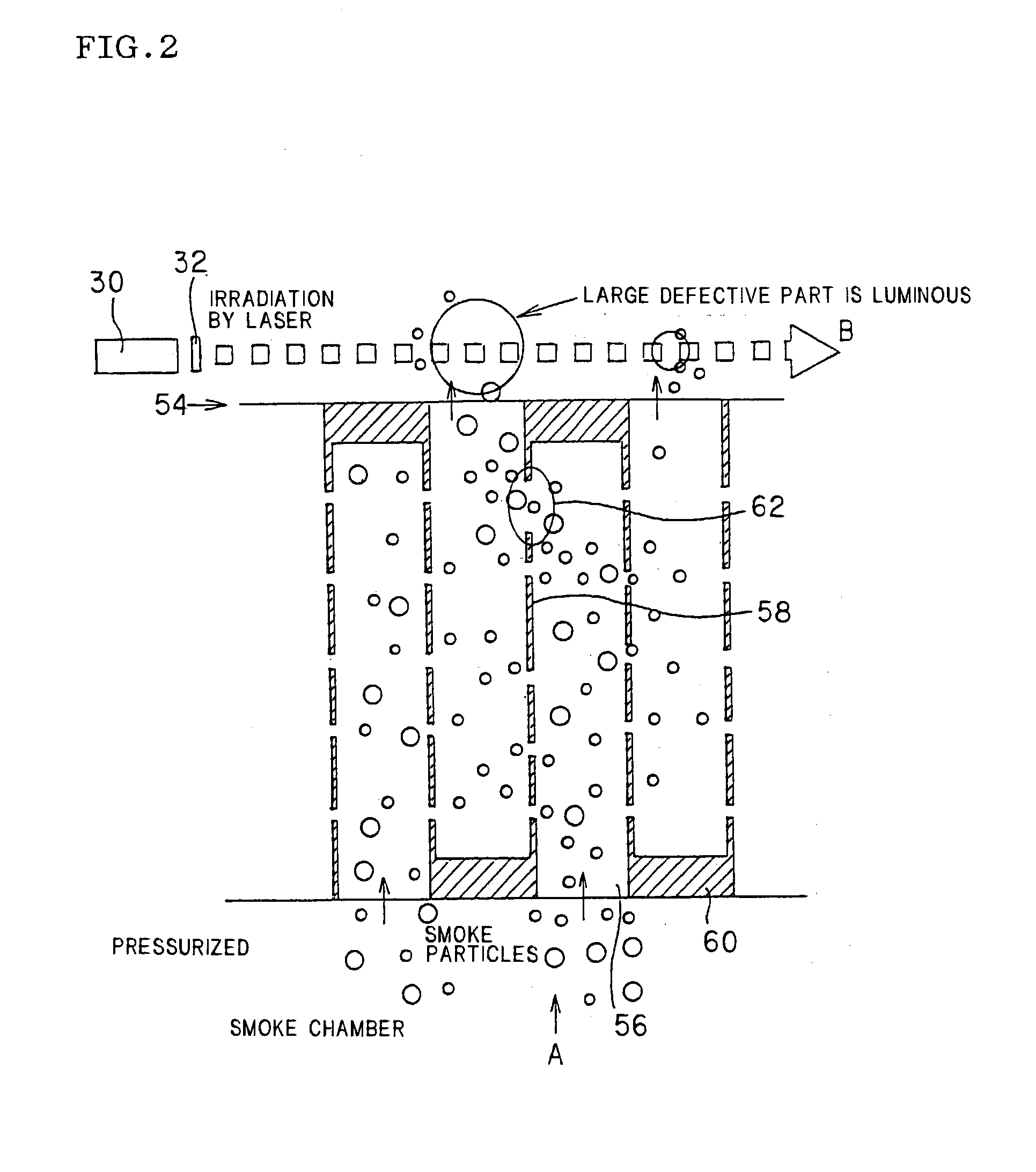 Inspection method and device for detecting defect