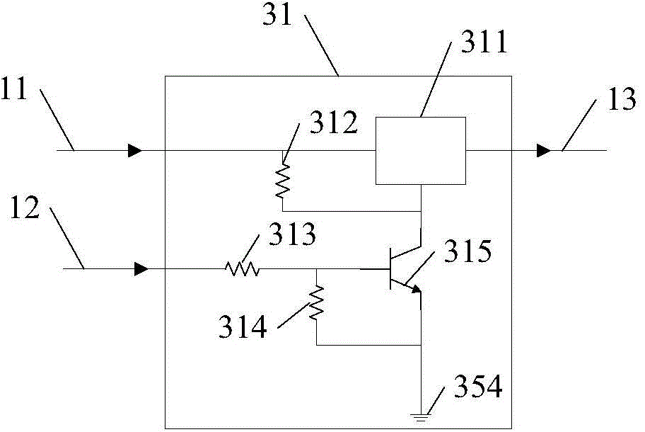 Power supply control device of bar code scanning equipment