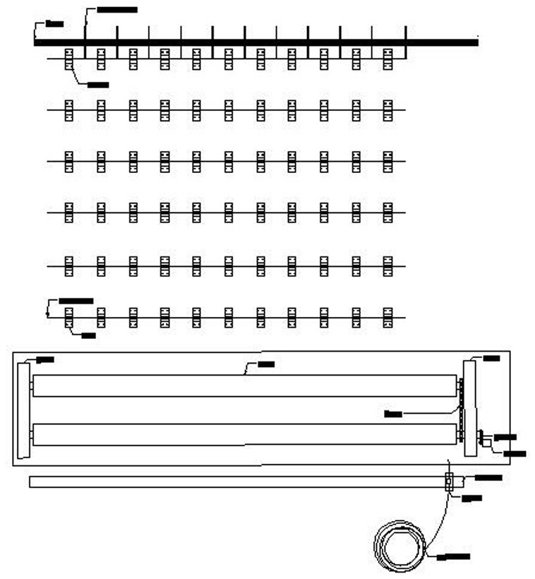 Semi-automatic manufacturing method of cast-in-place pile reinforcement cage