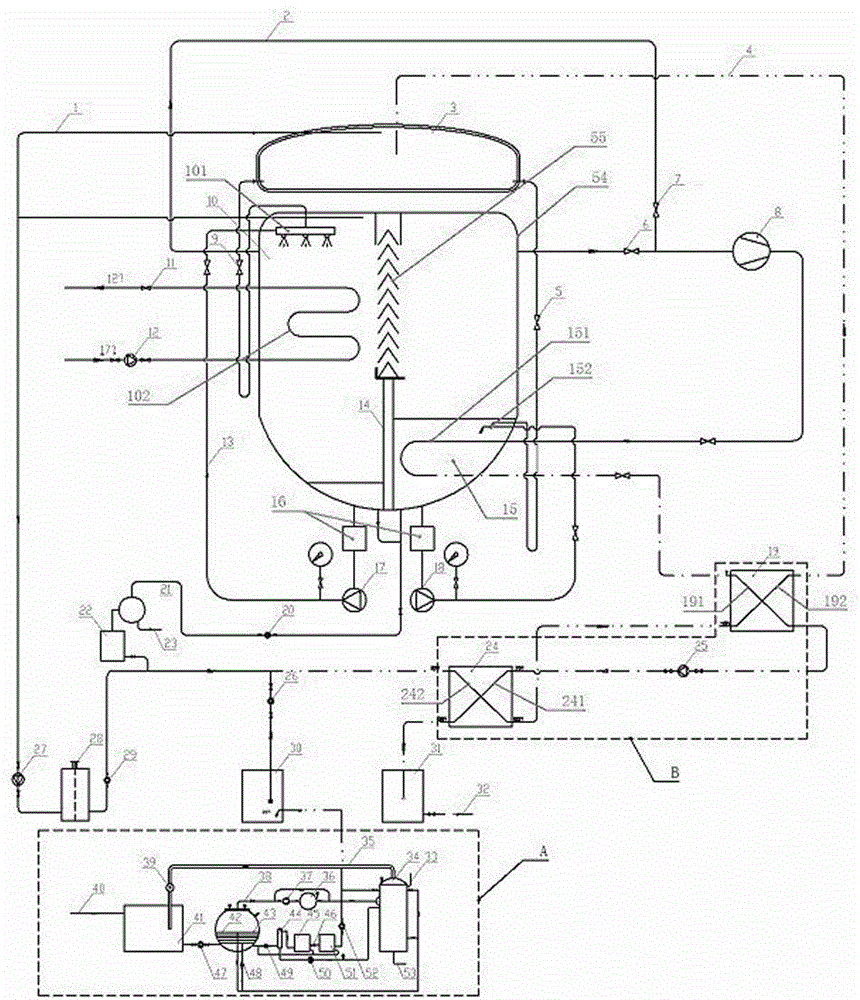 Multifunctional sewage or waste water treatment equipment