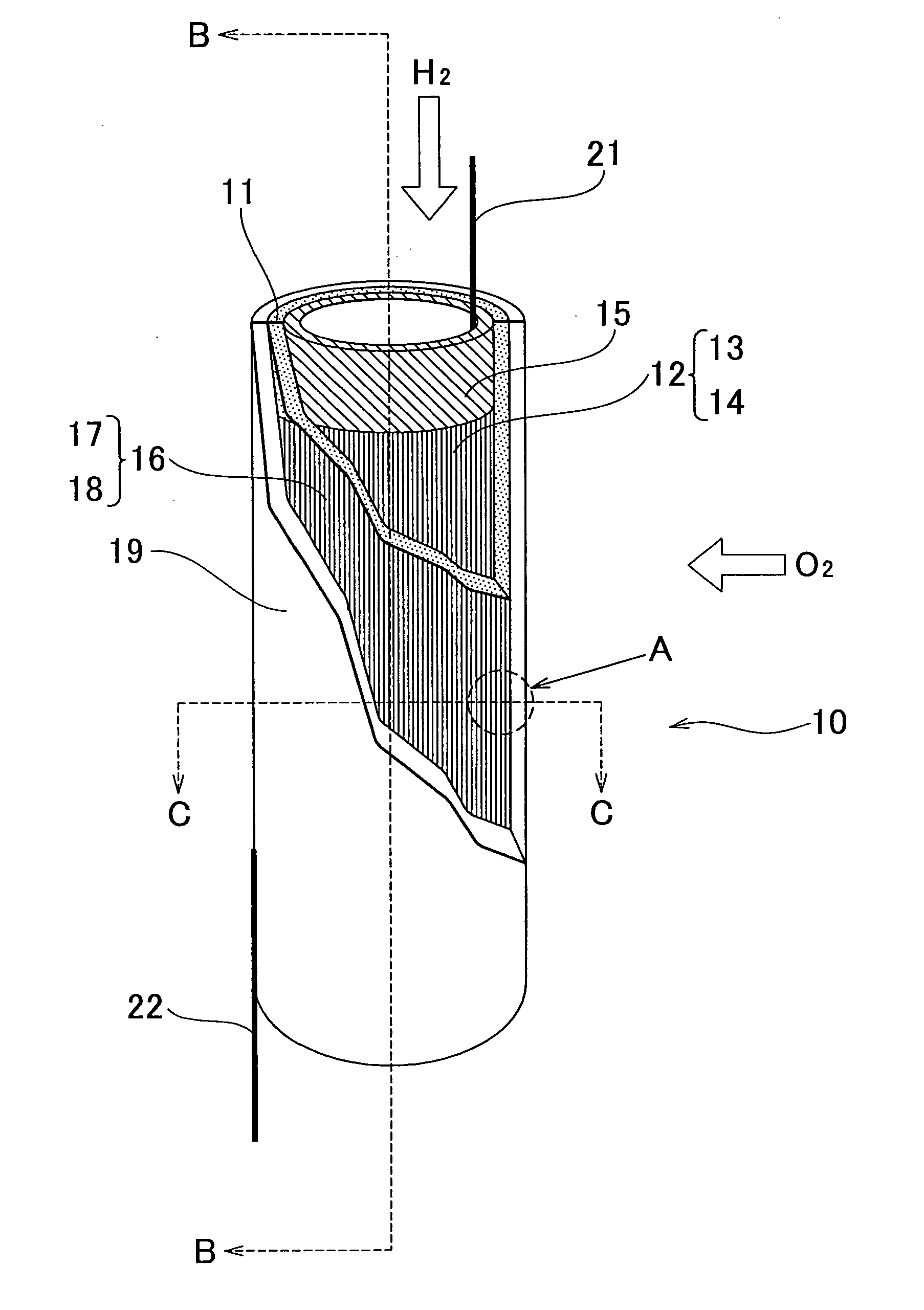 Cell module for fuel cell, method for forming cell module, and fuel cell
