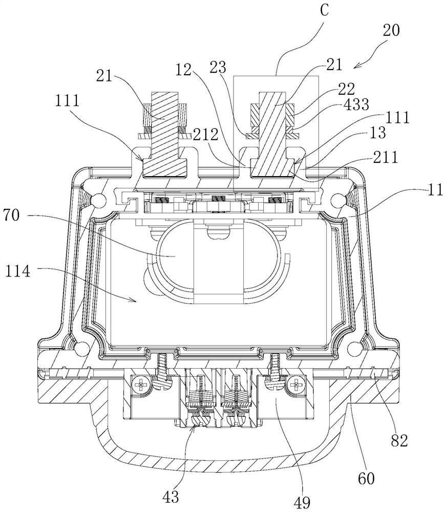 Joint structure of light source components and lamps