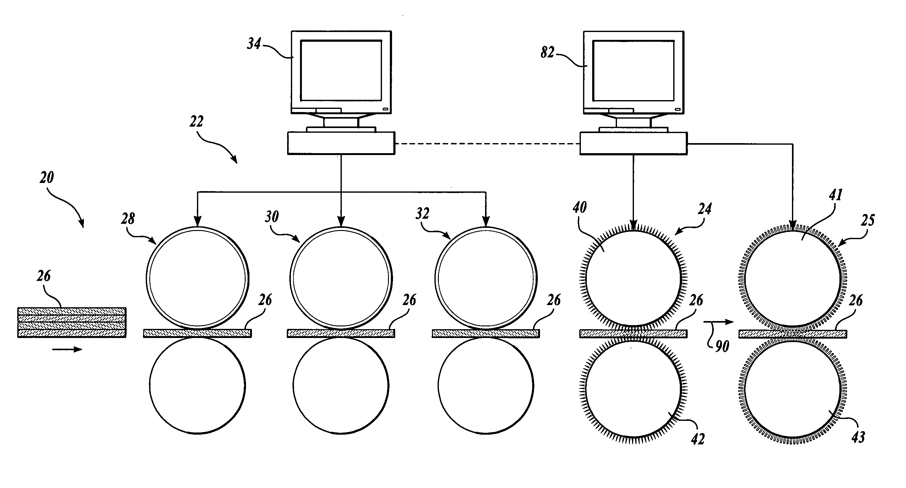 Method for digital die cutter for containerboard packaging