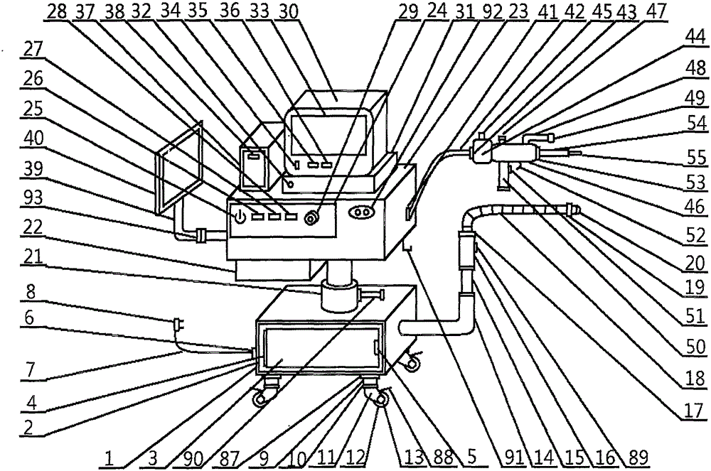 Brain surgery assisting apparatus for neurosurgery