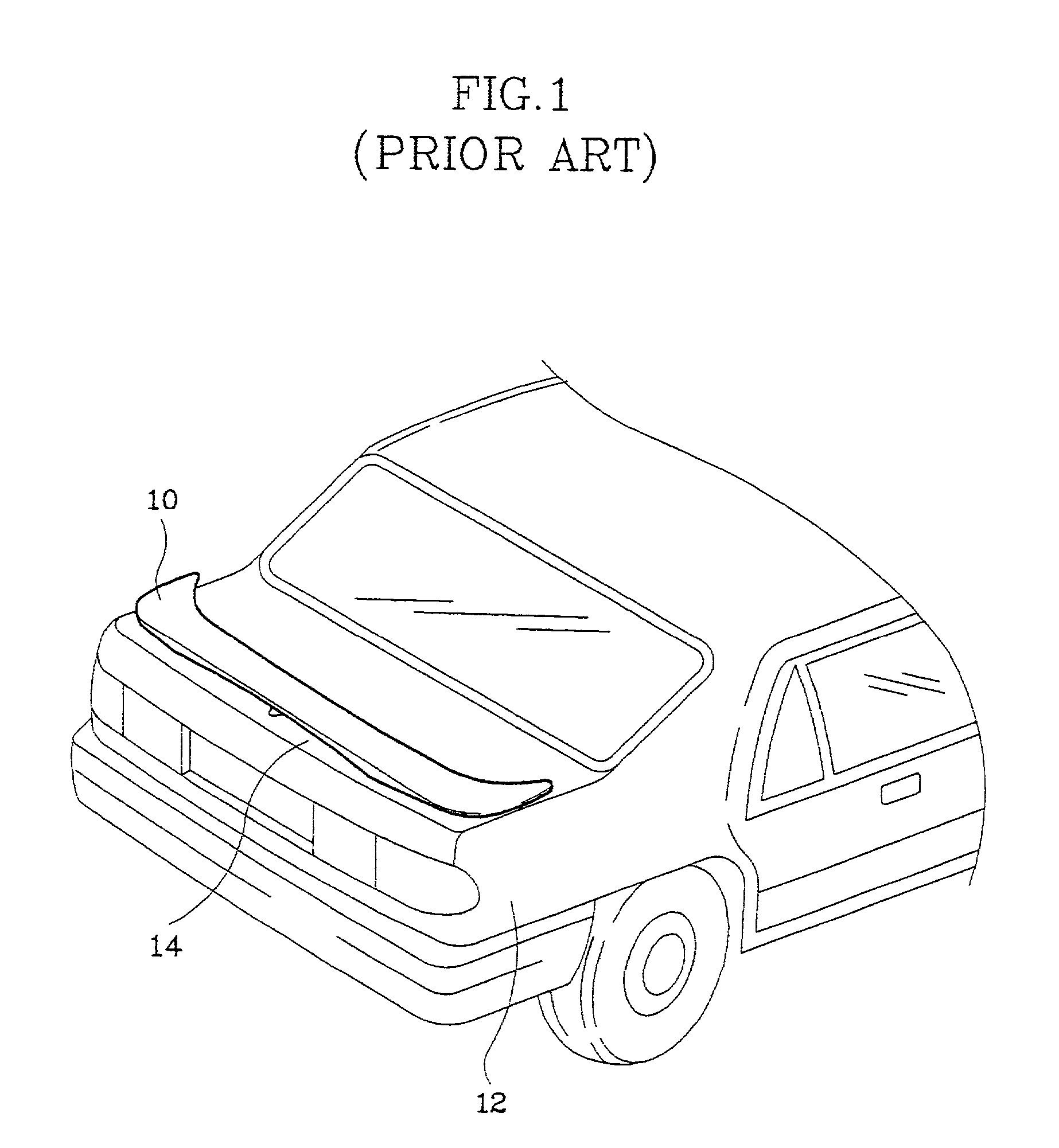 Method for manufacturing air spoiler for automotive vehicle