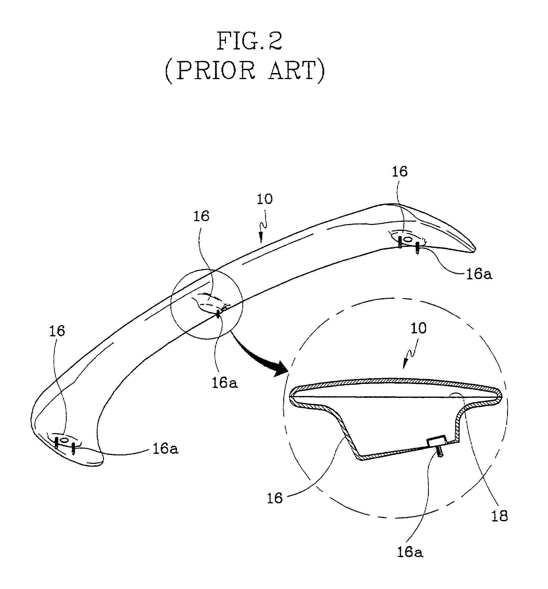 Method for manufacturing air spoiler for automotive vehicle