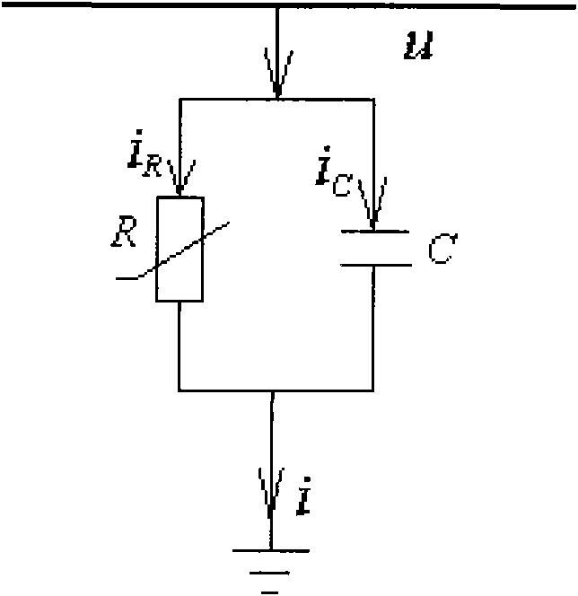 Method for extracting resistive current of metal oxide arrester (MOA)