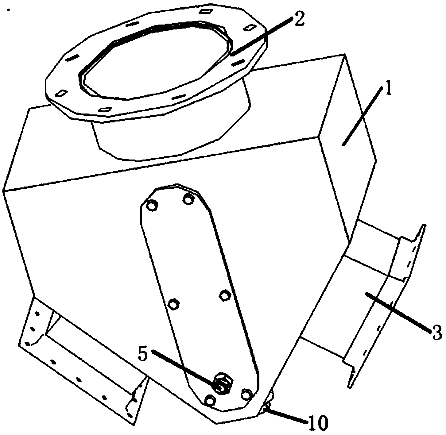 Double-position valve applied to draught fans