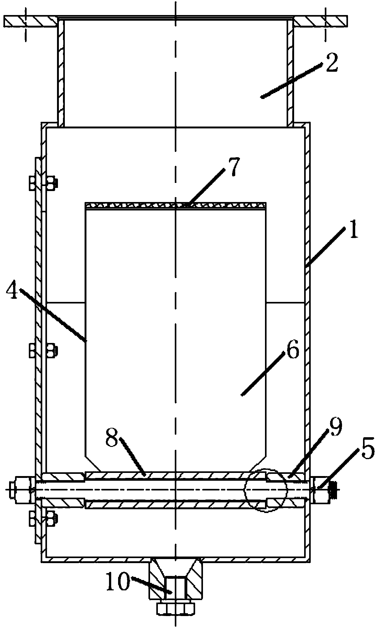 Double-position valve applied to draught fans