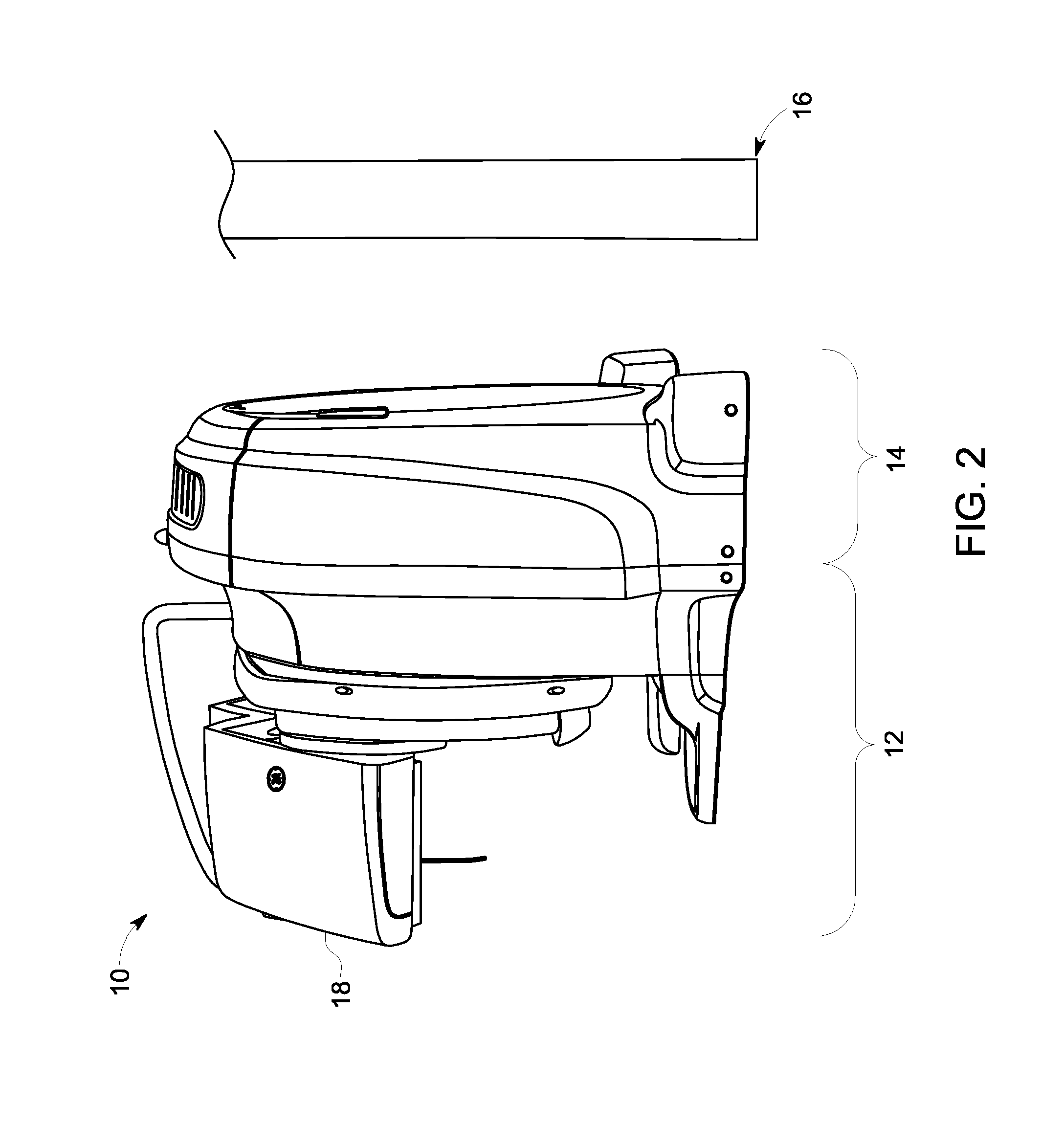 Ct system for use in multi-modality imaging system