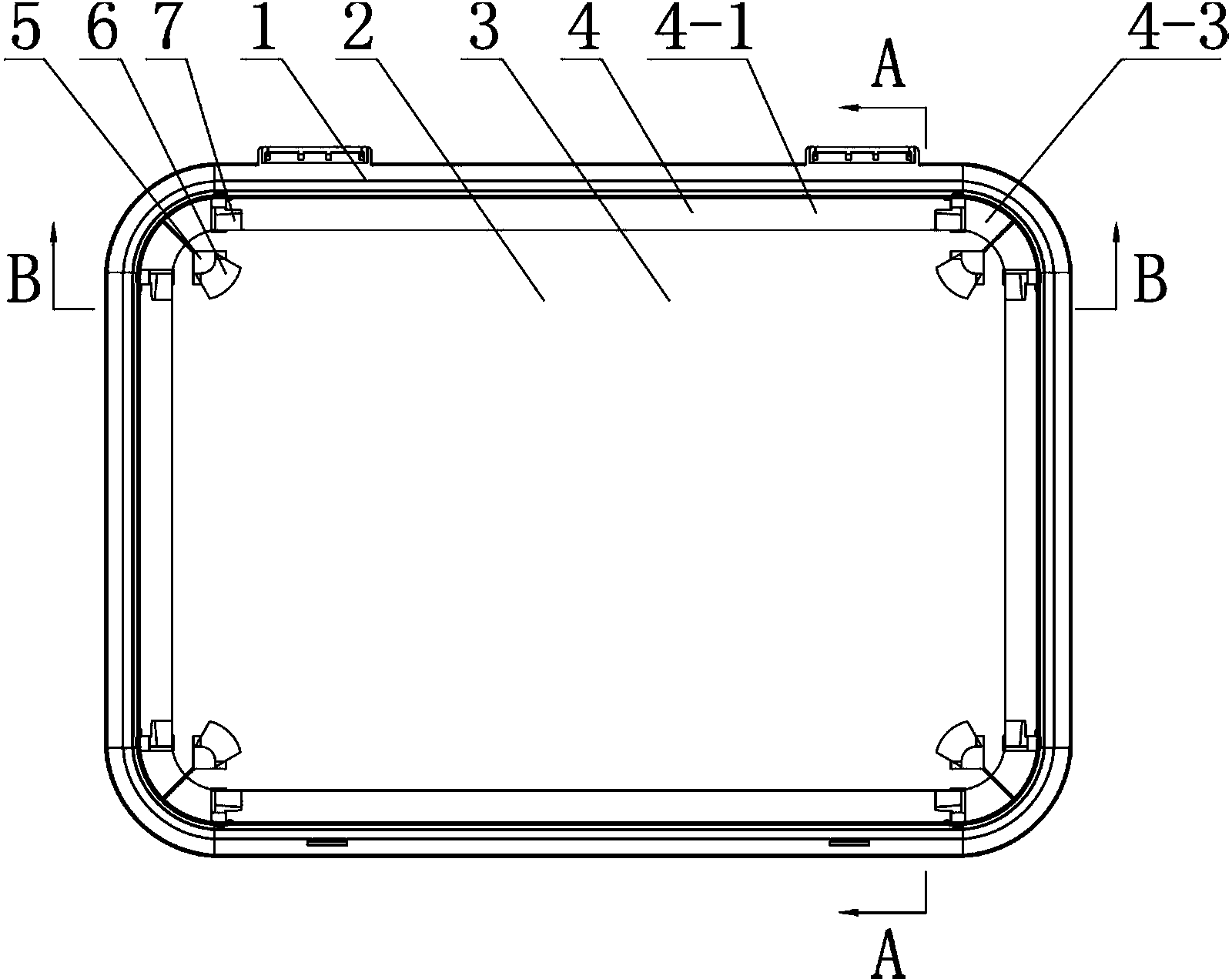 Hard suitcase and manufacturing method thereof