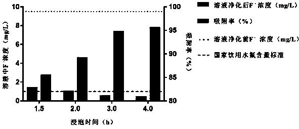 Magnesium oxide composite material for fluorine removal of water body and preparation method and application thereof